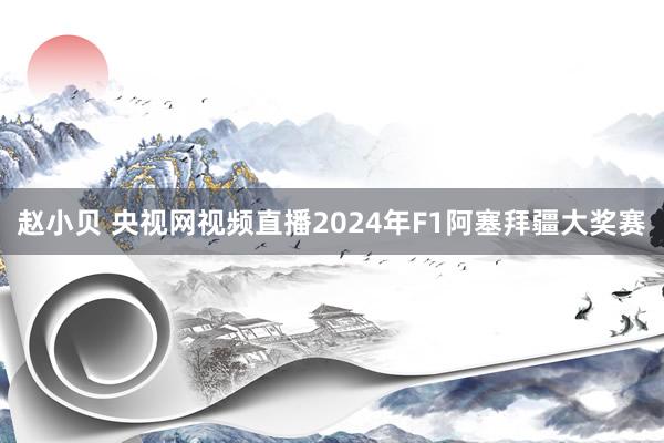 赵小贝 央视网视频直播2024年F1阿塞拜疆大奖赛
