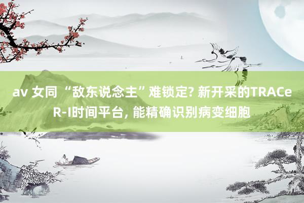 av 女同 “敌东说念主”难锁定? 新开采的TRACeR-I时间平台， 能精确识别病变细胞