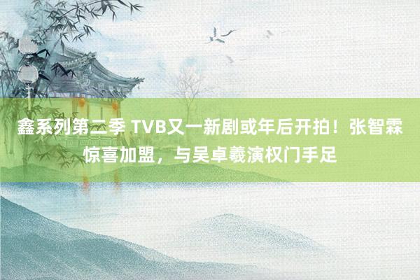 鑫系列第二季 TVB又一新剧或年后开拍！张智霖惊喜加盟，与吴卓羲演权门手足
