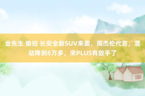 金先生 偷拍 长安全新SUV来袭，周杰伦代言，混动降到8万多，宋PLUS有敌手了