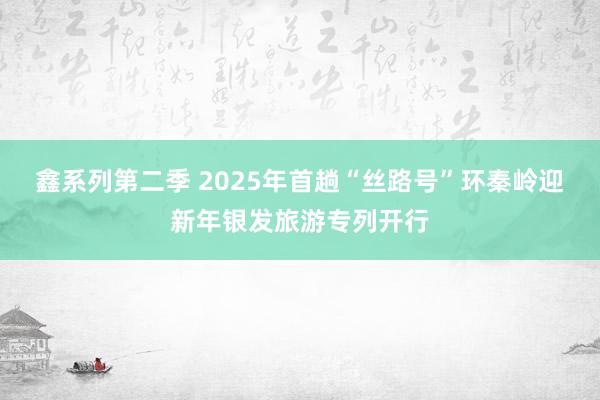 鑫系列第二季 2025年首趟“丝路号”环秦岭迎新年银发旅游专列开行