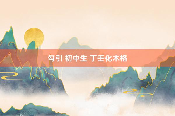勾引 初中生 丁壬化木格